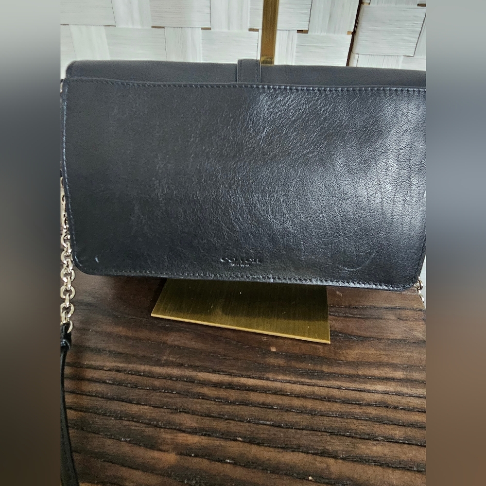 Coach Legacy Mirror Metallic Slim Clutch. HTF Rare - Picture 6 of 12
